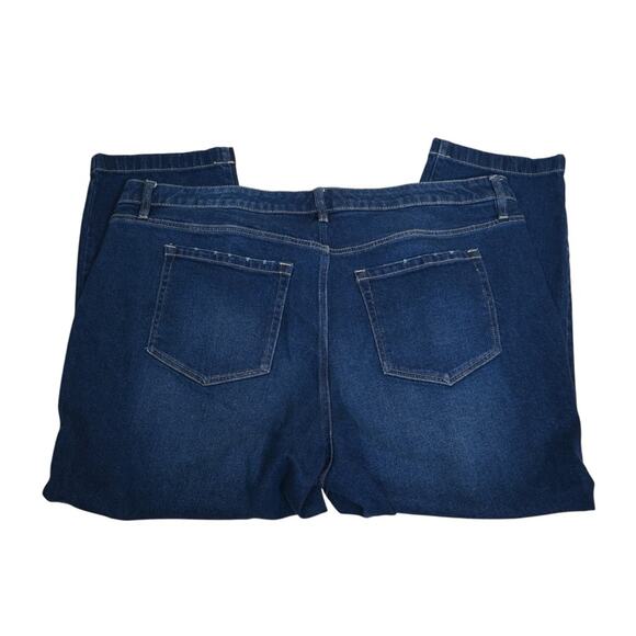 Lane Bryant Womens 24 Plus Signature Fit Slim Straight Ankle Jean - Picture 5 of 12